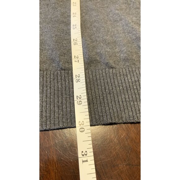 Eddie Bauer 2XL Tall Gray Merino Wool Cotton Lightweight Pullover Sweater - Picture 7 of 9